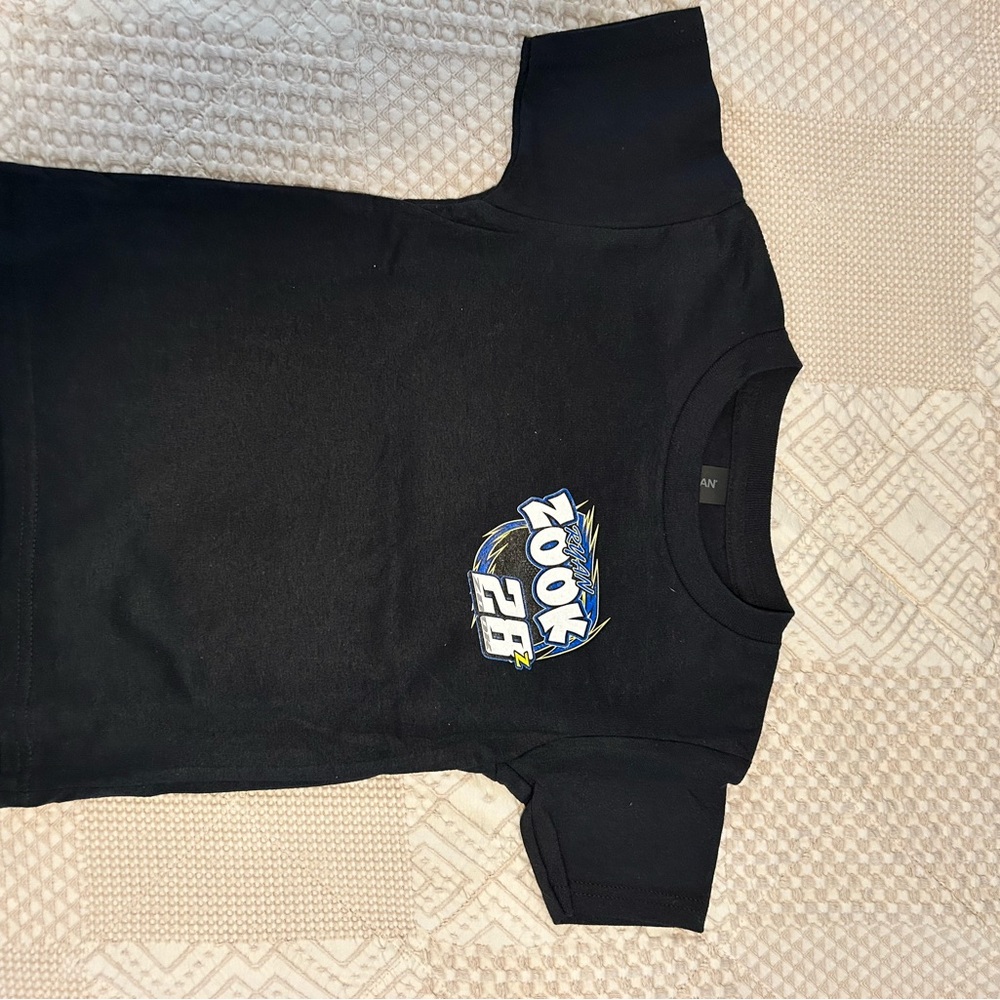 Kids Black Graphic T-Shirt